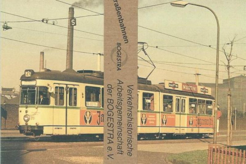 Postkarten-Serie BOGESTRA - Straßenbahnen