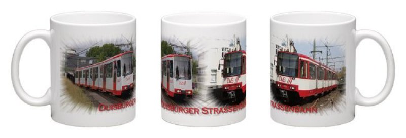 Panorama-Kaffeebecher - Duisburger Straßenbahn