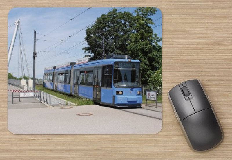 Mousepad mit Straßenbahnmotiv - R2.2 München TW-2148