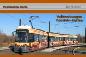 Postkarten-Serie - Vollwerbung "RÖSTFEIN-KAFFEE"