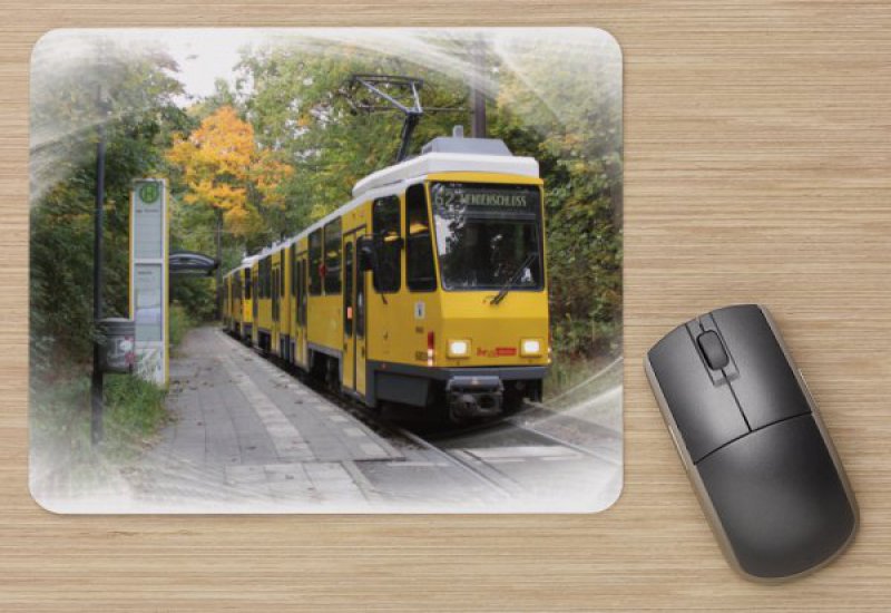 Mousepad mit Straßenbahnmotiv - KT4D-mod TW-6103