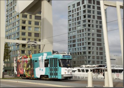 Postkarte Antwerpen (Belgien) - PCC-ER Großraumtriebwagen 7007