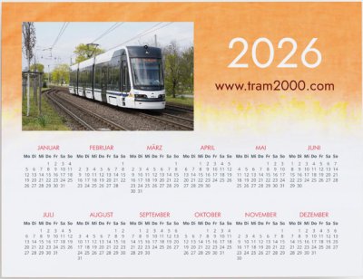 Magnet-Kalender 2026 - Rhein-Neckar