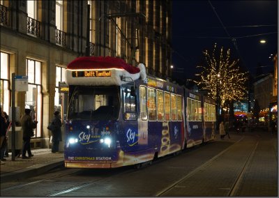 Postkarte Den Haag (Niederlande) - GT8L II Gelenktriebwagen 3109
