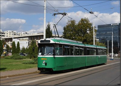 Postkarte Iasi [Jassy] (Rumänien) - GT8 Gelenktriebwagen 802